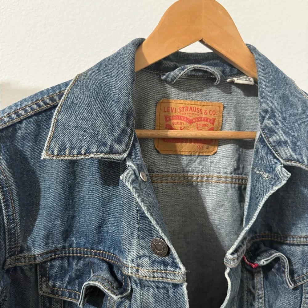 Men’s blue Levi Strauss Denim jacket - Picture 2 of 9